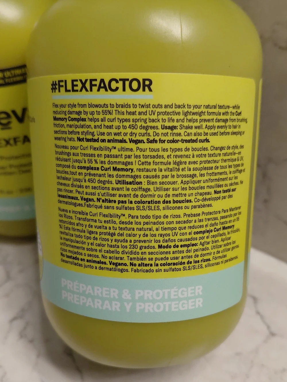 NEW Lot Of 2 DevaCurl FlexFactor Curl Protection & Retention Primer 8 Fl Oz EACH